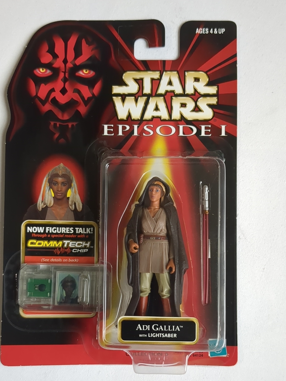 Star Wars Episode 1 Adi Gallia Action Figure With Commtech 1999